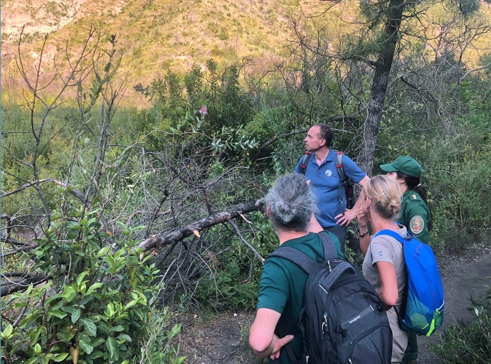 Exchange visit on the restoration of forests and landscapes between Morocco and Italy