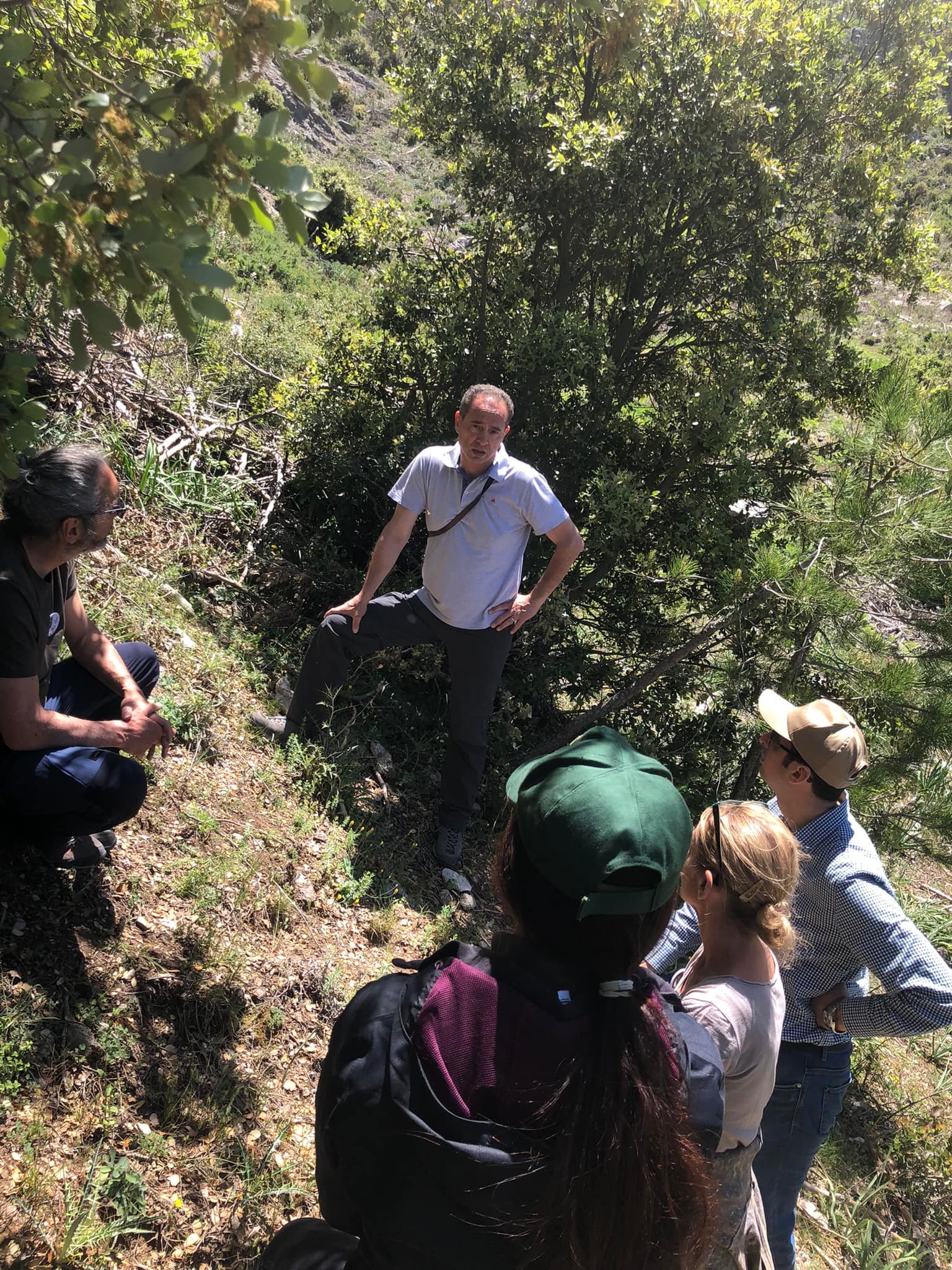 Exchange visit on the restoration of forests - 6